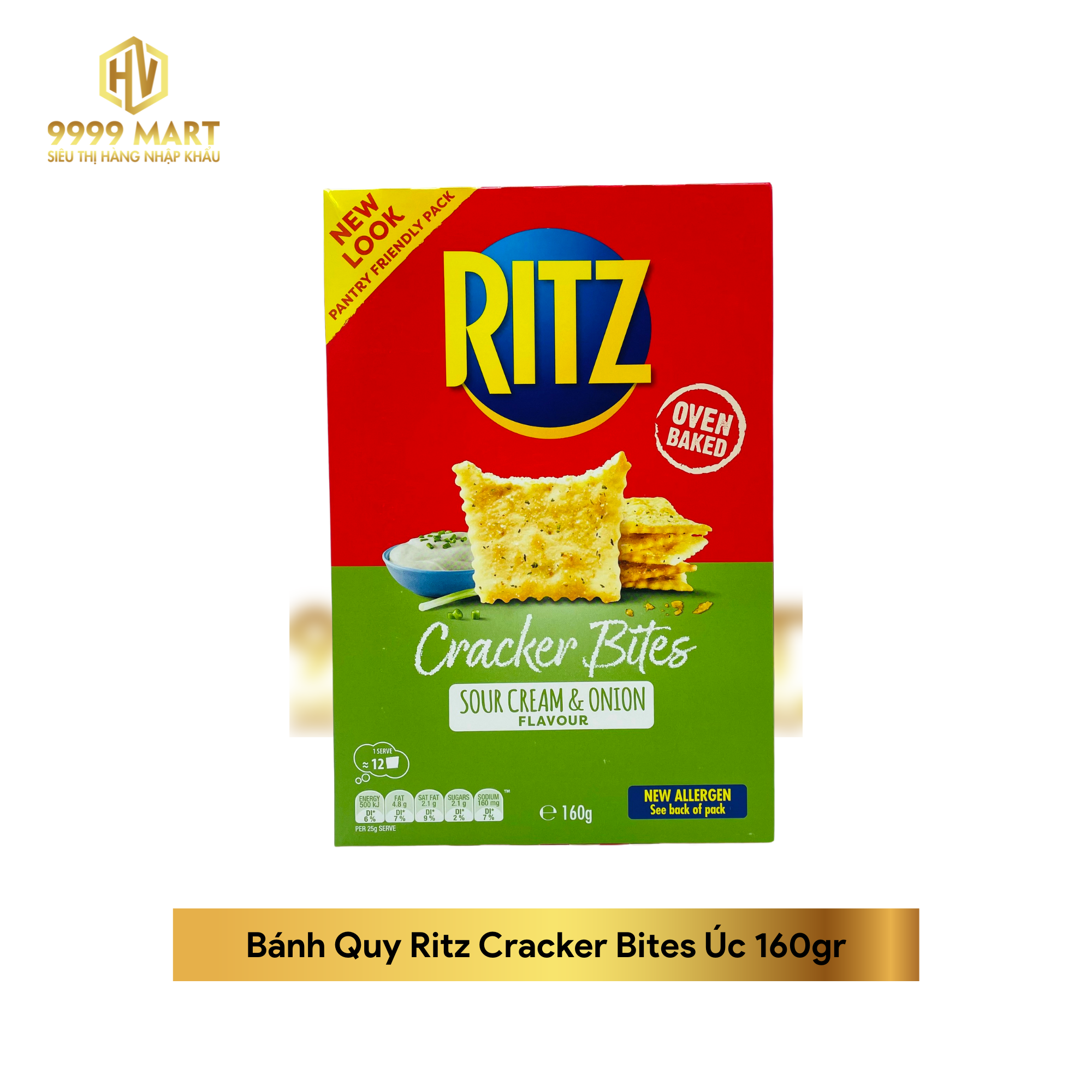 Bánh Quy Ritz Cracker Bites Úc 160gr – Siêu Thị Hàng Nhập Khẩu 9999