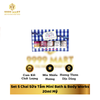  Set 5 Chai Sữa Tắm Mini Bath & Body Works 20ml Mỹ 
