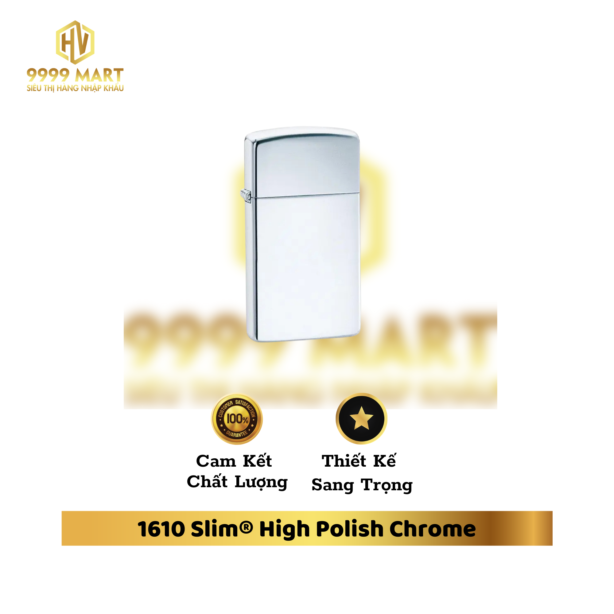  1610 Slim® High Polish Chrome 