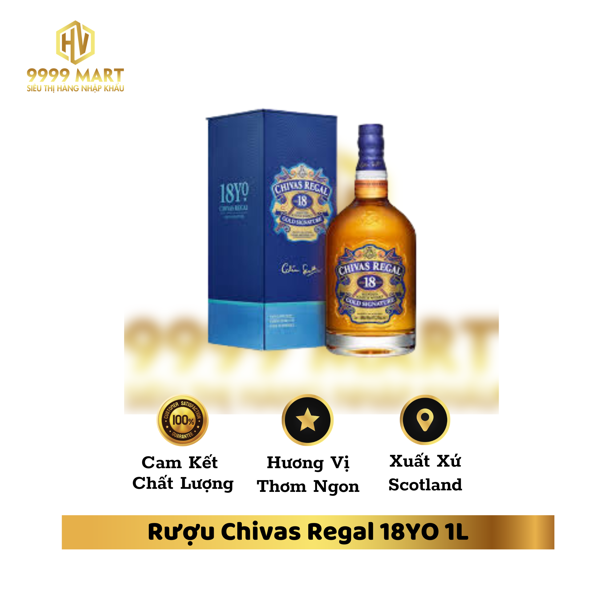 Rượu Chivas Regal 18YO 1L 