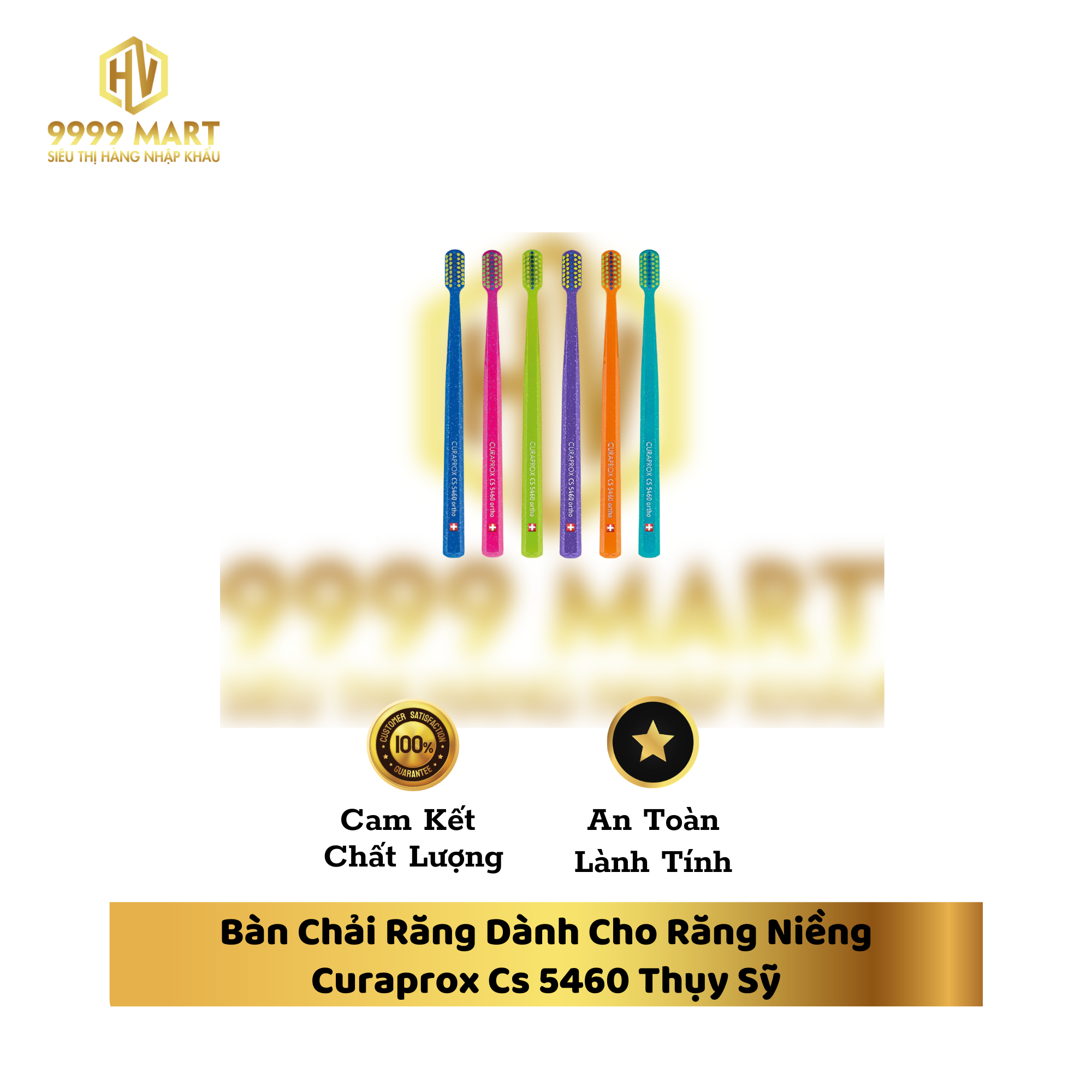  Bàn Chải Răng Siêu Mềm Curaprox Cs 5460 Thụy Sỹ 