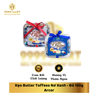  Kẹo Butter Toffees Nơ Xanh - Đỏ 150g Arcor 