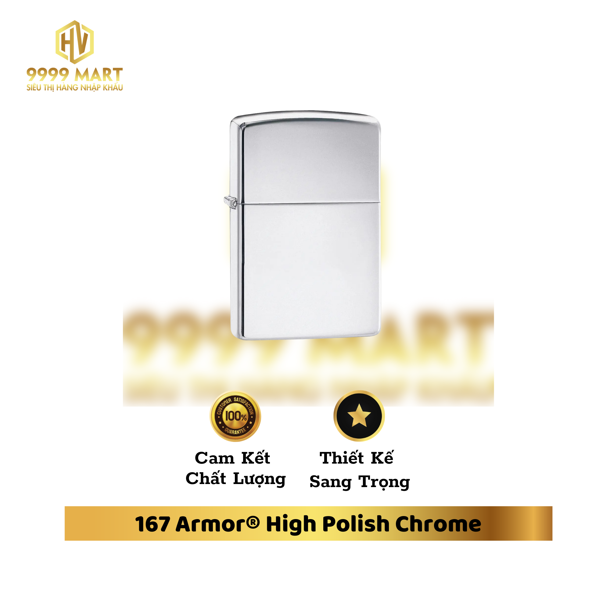  167 Armor® High Polish Chrome 