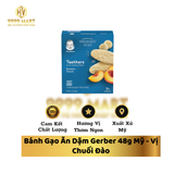  Bánh Gạo Ăn Dặm Gerber 48g Mỹ 