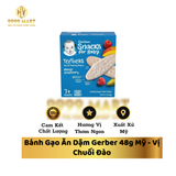  Bánh Gạo Ăn Dặm Gerber 48g Mỹ 