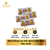  Bánh Bông Lan Gấu Bear Cake 180g Hàn Quốc 