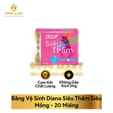  Băng Vệ Sinh Diana Siêu Thấm Siêu Mỏng 