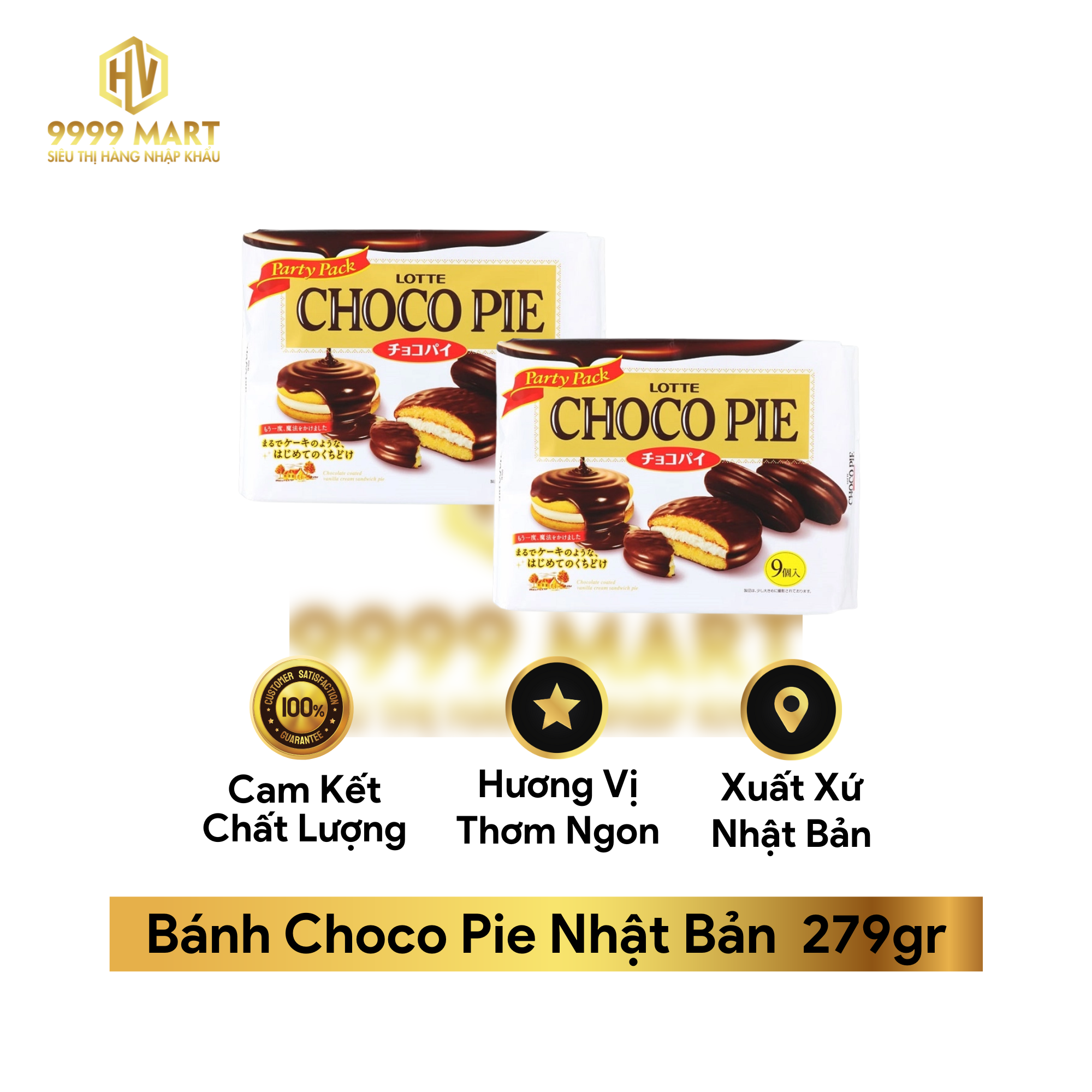  Bánh Choco Pie Nhật Bản  279gr 