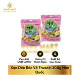  Kẹo Dẻo Bóc Vỏ Truedel 200g Hàn Quốc 