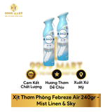  Xịt Thơm Phòng Febreze Air  240gr 