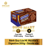  Bánh Quy Lúa Mì  Mcvitie's Digestive 200g 