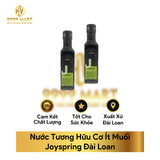  Nước Tương Hữu Cơ Ít Muối Joyspring Đài Loan 