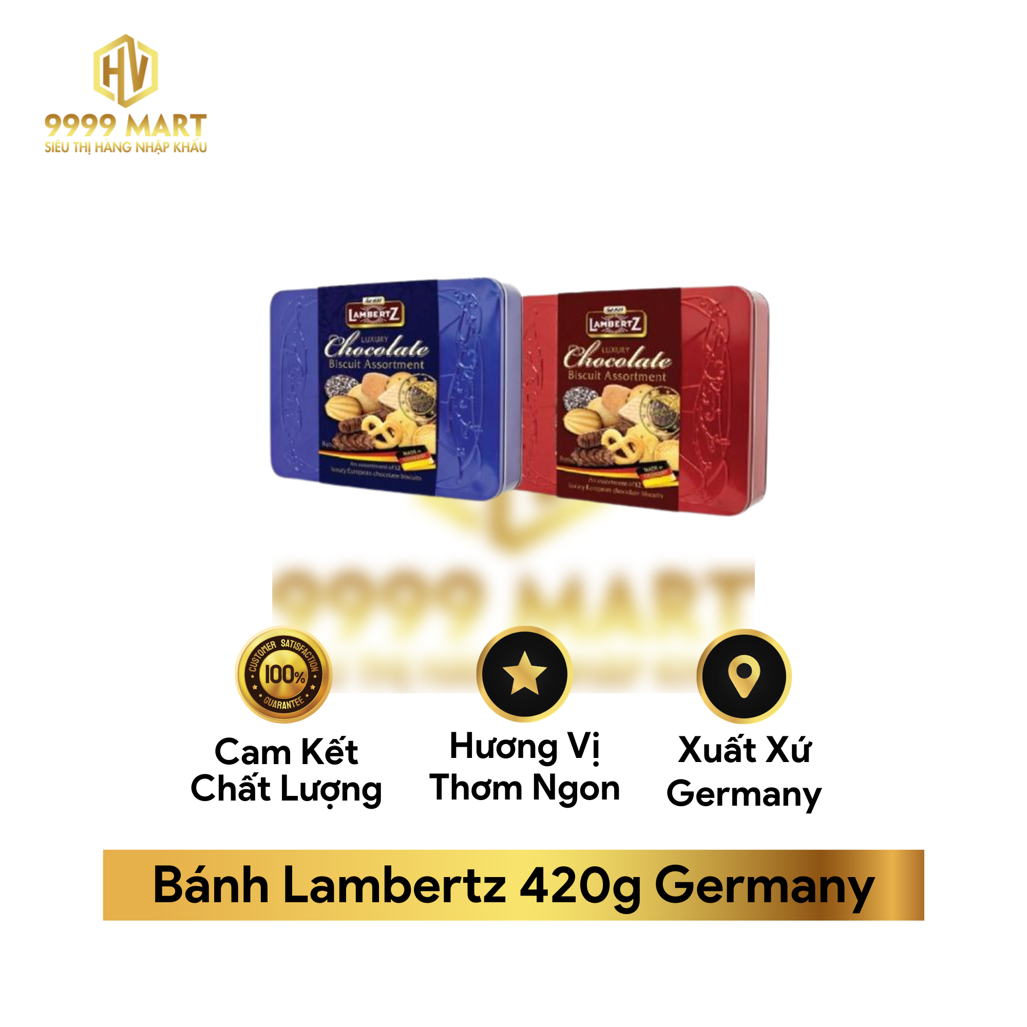  Bánh Lambertz 420g Germany 