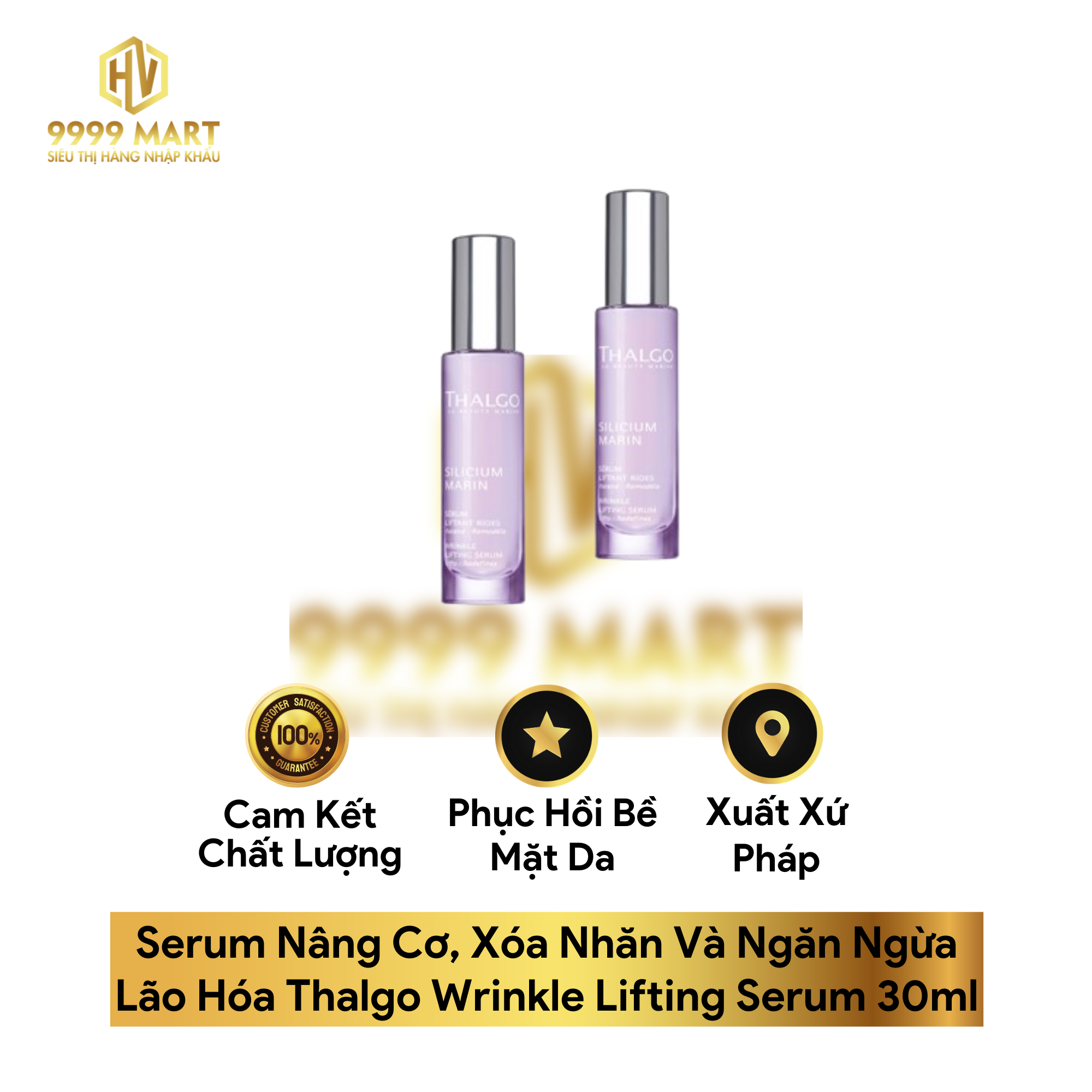  Serum Nâng Cơ, Xóa Nhăn Và Ngăn Ngừa Lão Hóa Thalgo Wrinkle Lifting Serum 30ml 