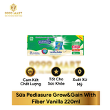 Sữa Pediasure Grow&Gain With Fiber Vanilla 220ml 