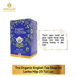  Trà Organic English Tea Shop Sri Lanka Hộp 20 Túi Lọc 