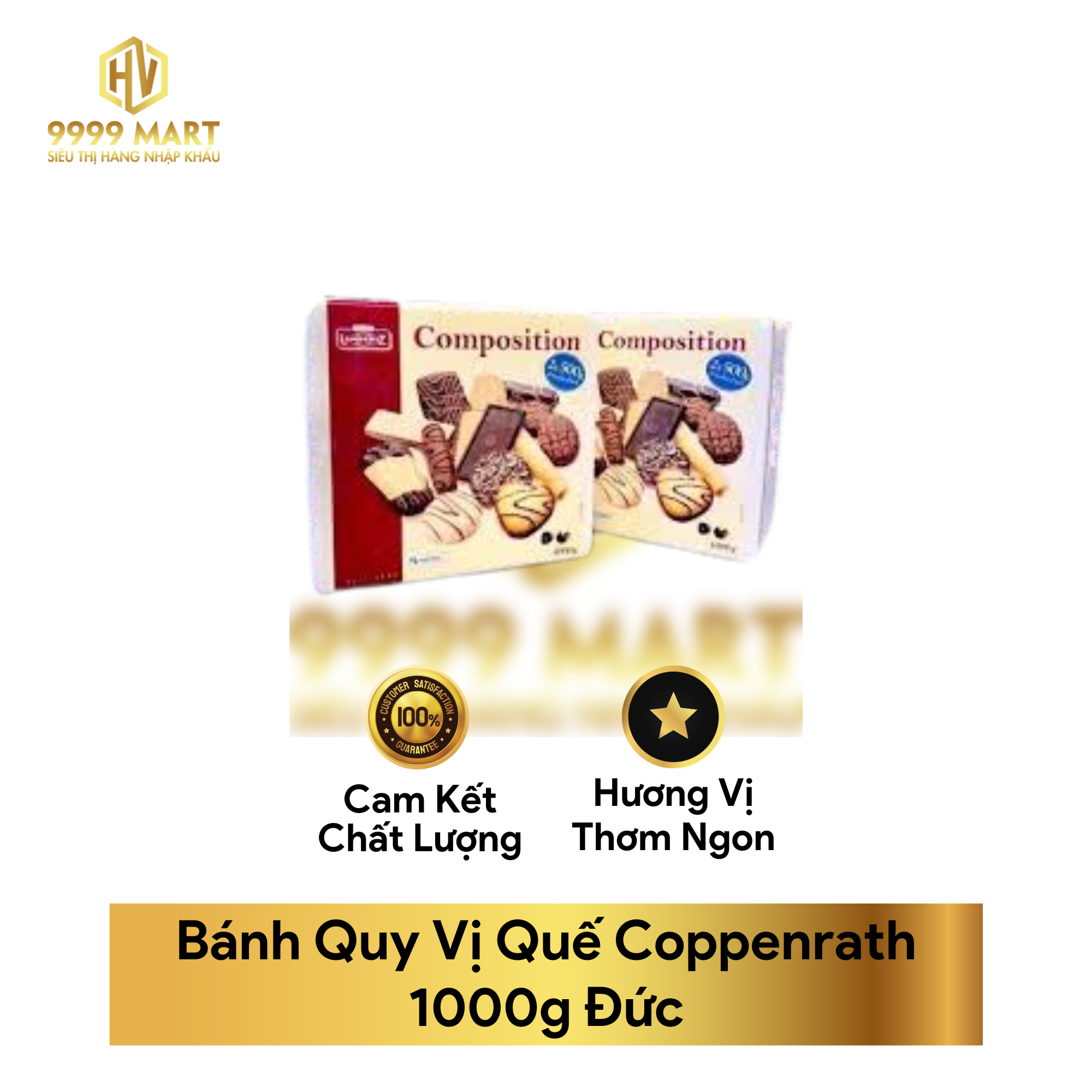  Bánh Quy Vị Quế Coppenrath 1000g Đức 