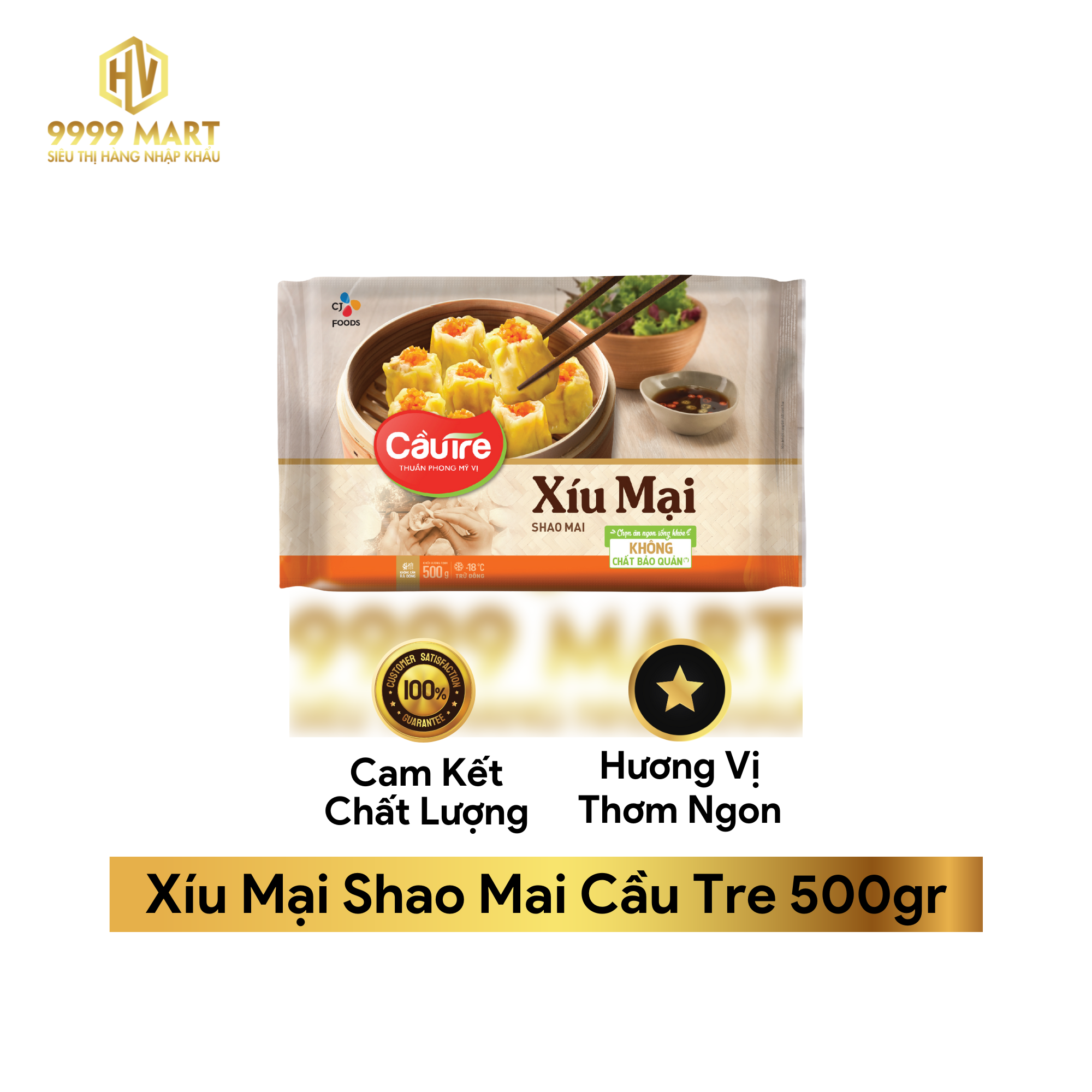  Xíu Mại Shao Mai Cầu Tre 500gr 