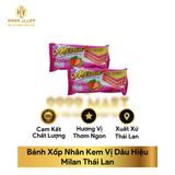  Bánh Xốp Nhân Kem Vị Dâu Hiệu Milan Thái Lan 