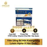  Viên Uống Bổ Mắt Kwangdong Lutein Alpha-X Hàn Quốc 
