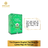  Trà Organic English Tea Shop Sri Lanka Hộp 20 Túi Lọc 