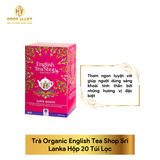  Trà Organic English Tea Shop Sri Lanka Hộp 20 Túi Lọc 