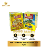  Yến Sào Khánh Hòa Nutrition 25% 70ml 