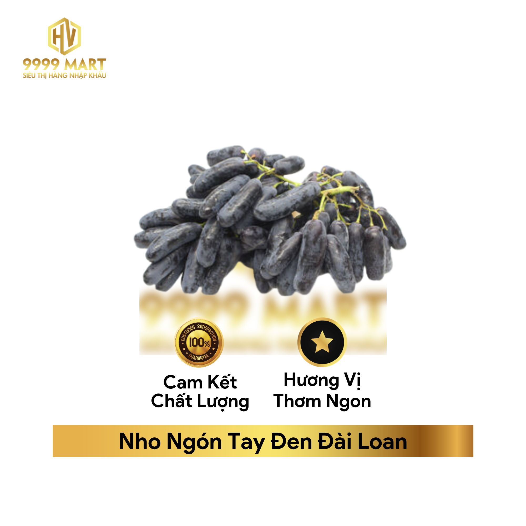  Nho Ngón Tay Đen Đài Loan 