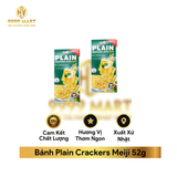  Bánh Plain Crackers Meiji 52g 