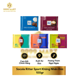  Socola Ritter Sport Không Nhân Đức 100gr 