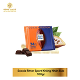  Socola Ritter Sport Không Nhân Đức 100gr 