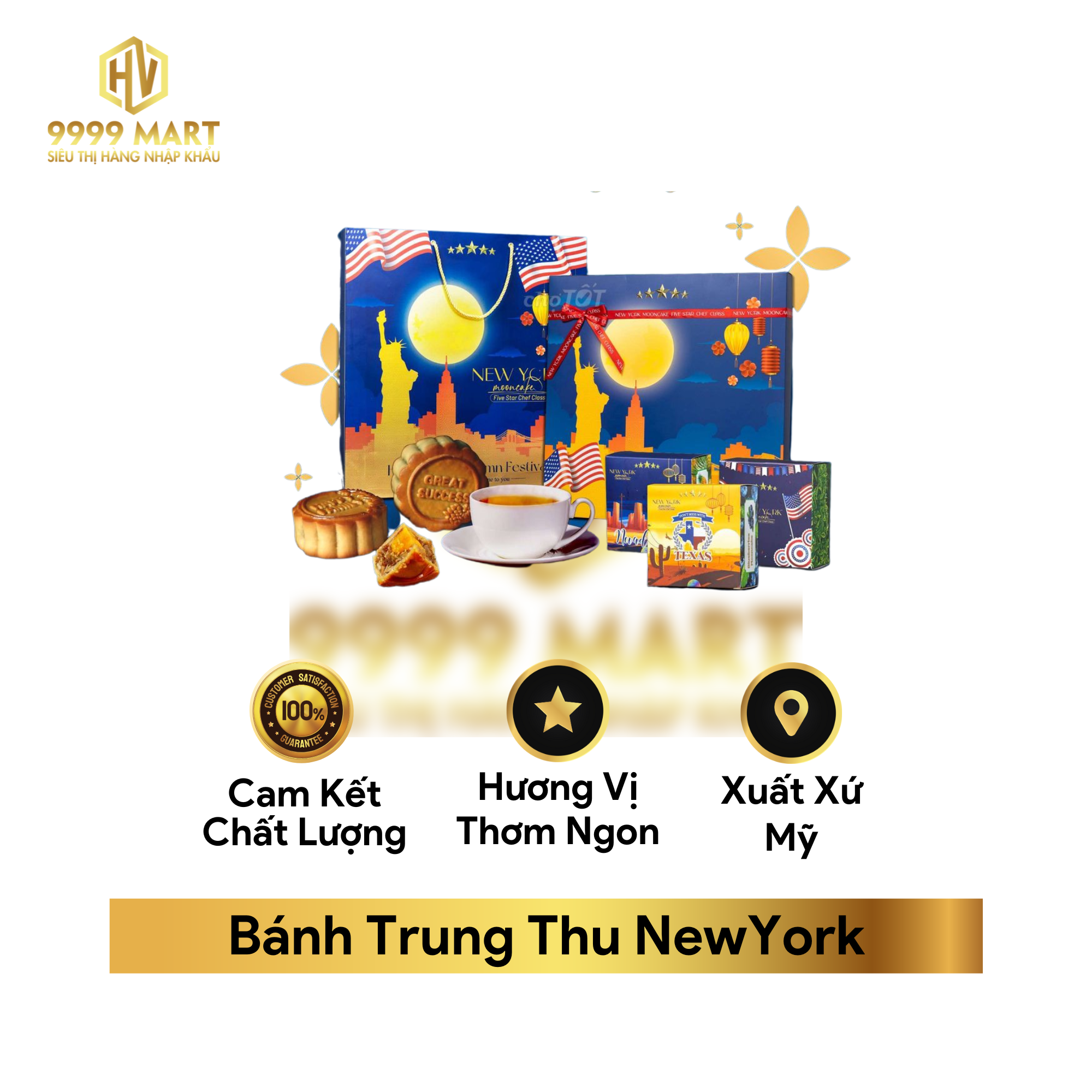  Bánh Trung Thu NewYork Mỹ 