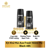  Xịt Khử Mùi Axe Fresh 150ml Mỹ 
