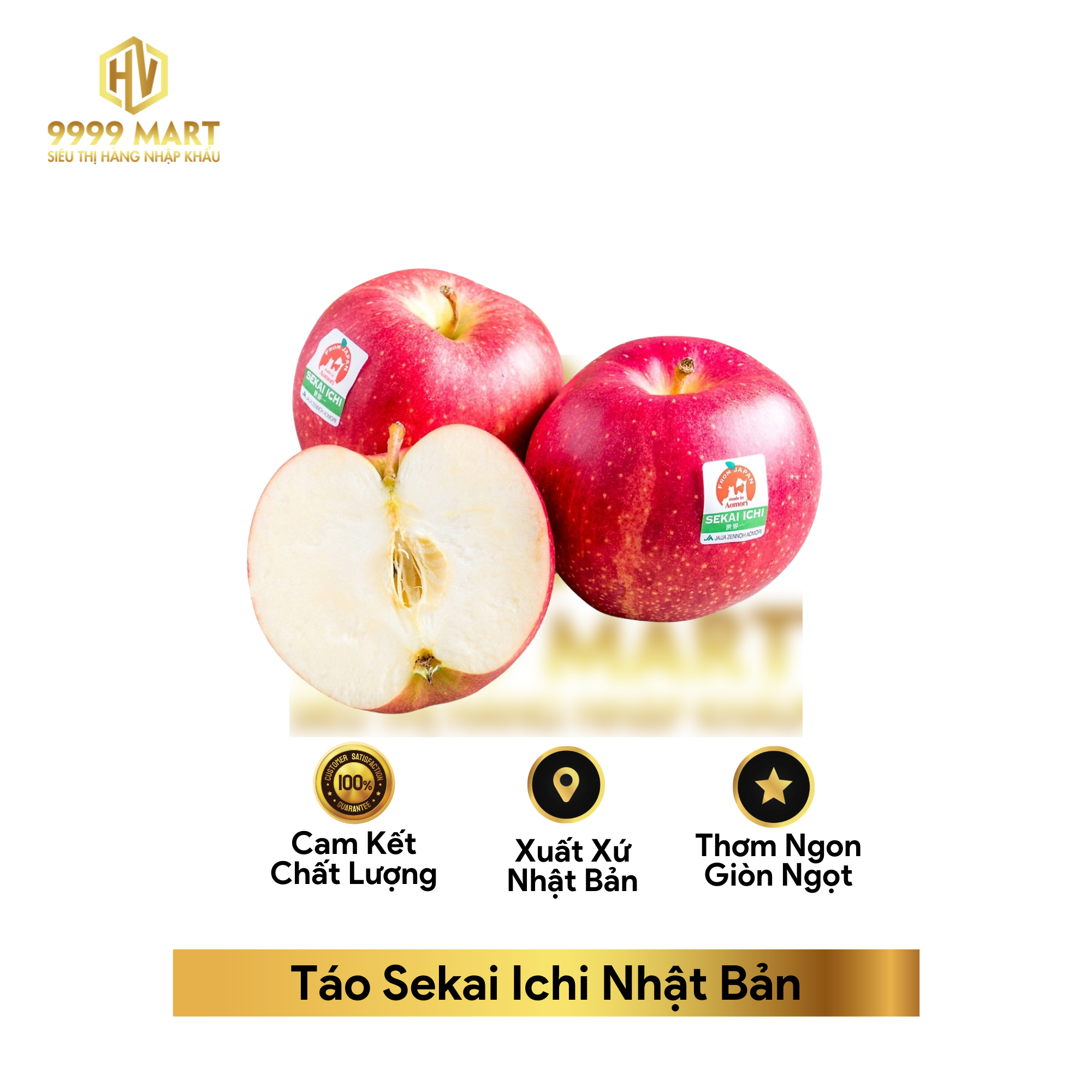  Táo Sekai Ichi Nhật Bản 