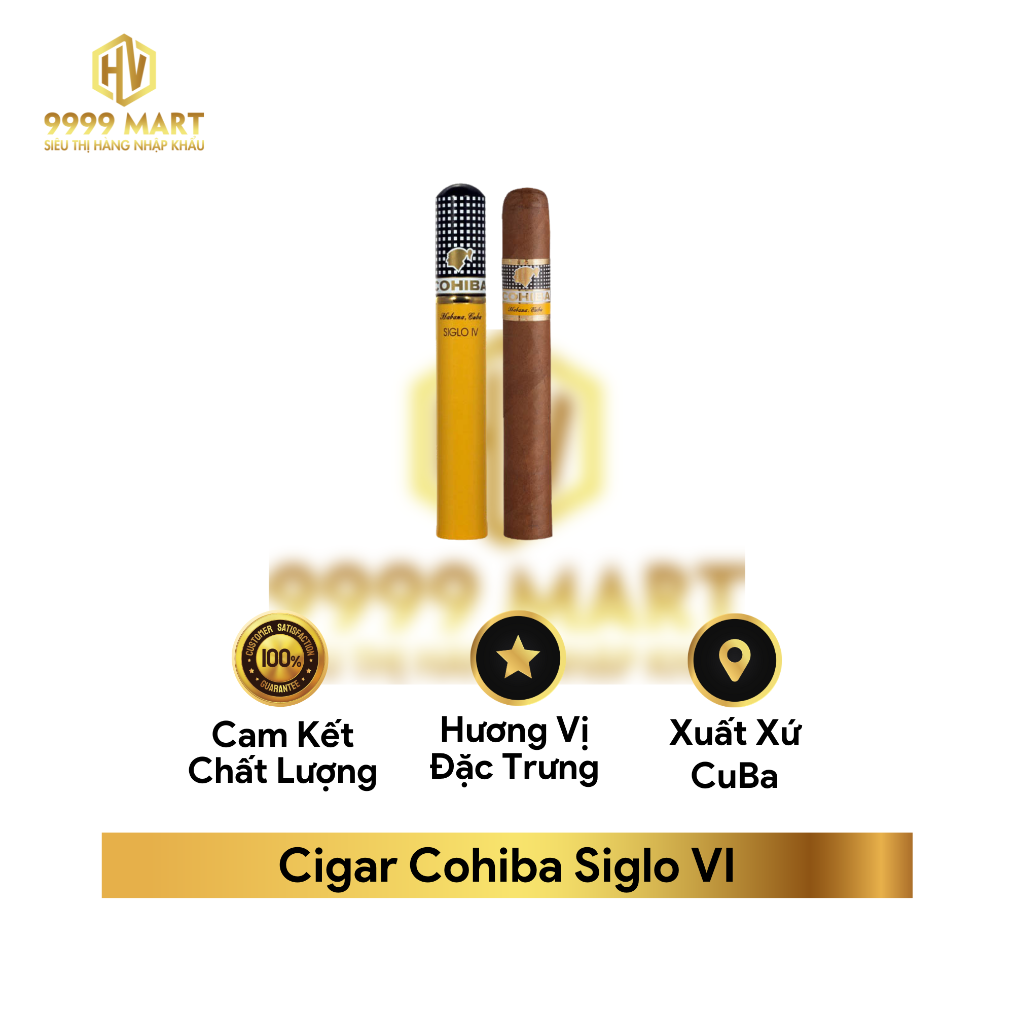  Cigar Cohiba Siglo VI 