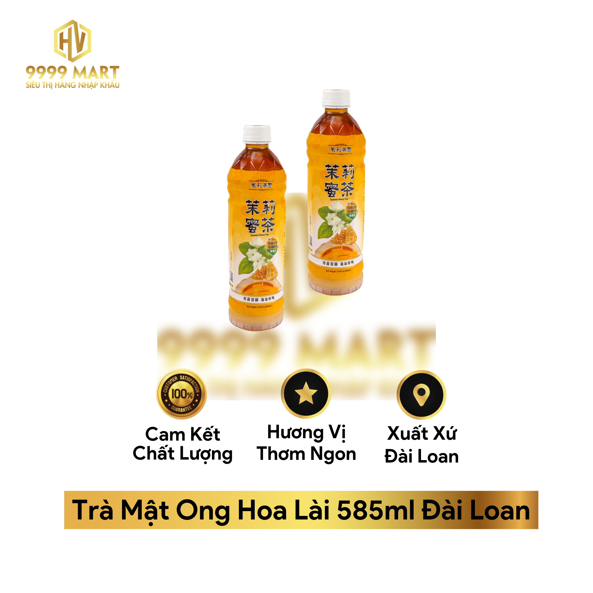  Trà Mật Ong Hoa Lài 585ml Đài Loan 