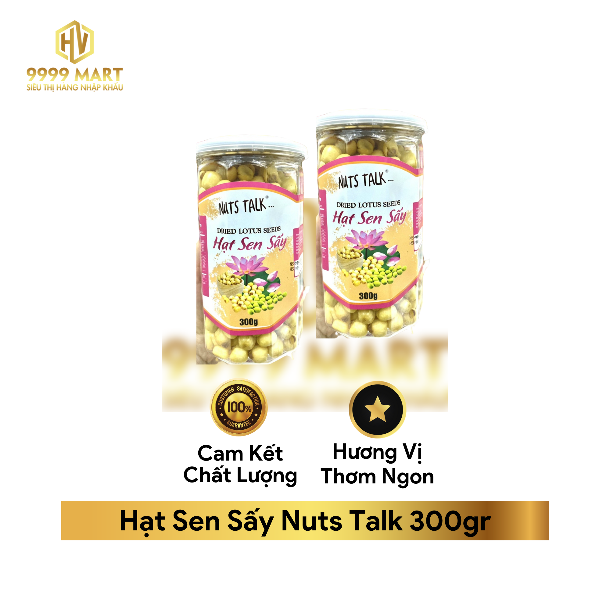  Hạt Sen Sấy Nuts Talk 300gr 