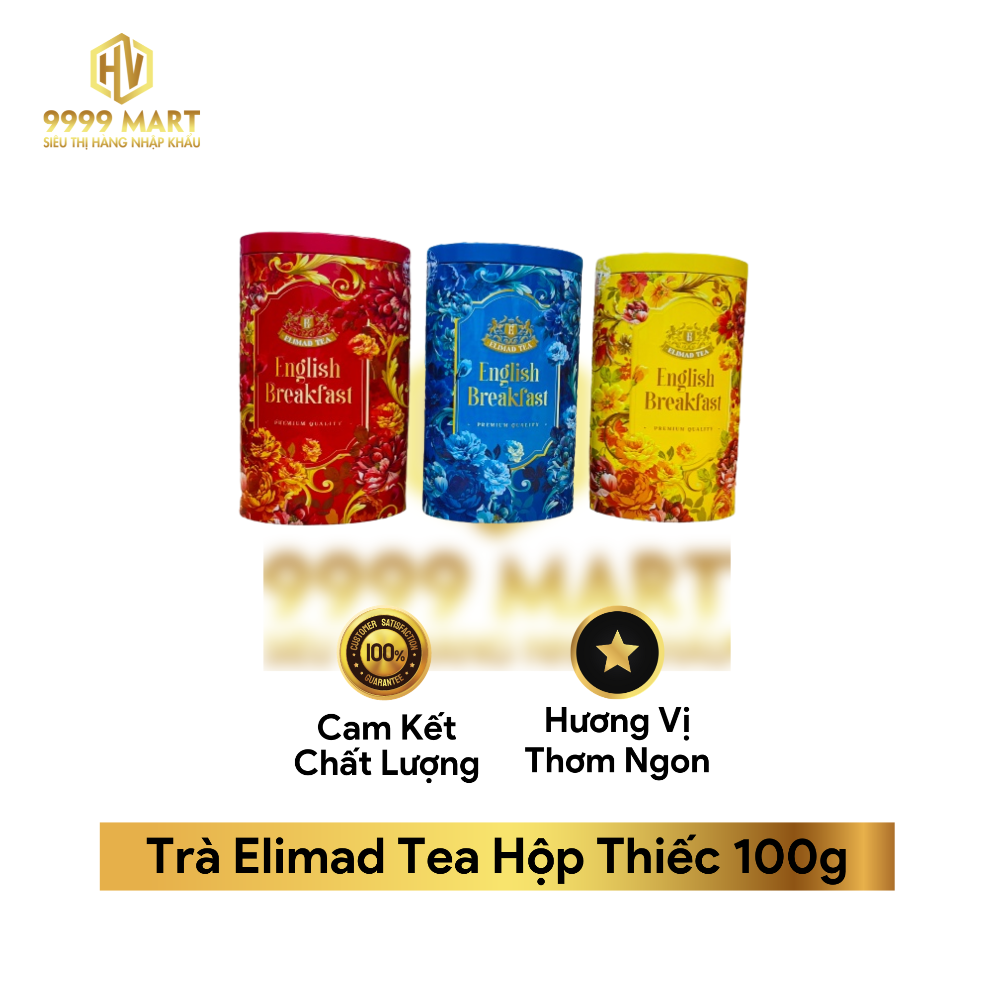  Trà Elimad Tea Hộp Thiếc 100g 