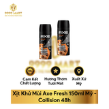  Xịt Khử Mùi Axe Fresh 150ml Mỹ 