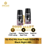  Xịt Khử Mùi Axe Fresh 150ml Mỹ 