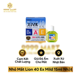  Nhỏ Mắt Lion 40 Ex Mild 15ml Nhật 