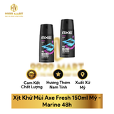  Xịt Khử Mùi Axe Fresh 150ml Mỹ 