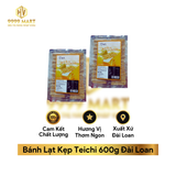  Bánh Lạt Kẹp Teichi 600g Đài Loan 