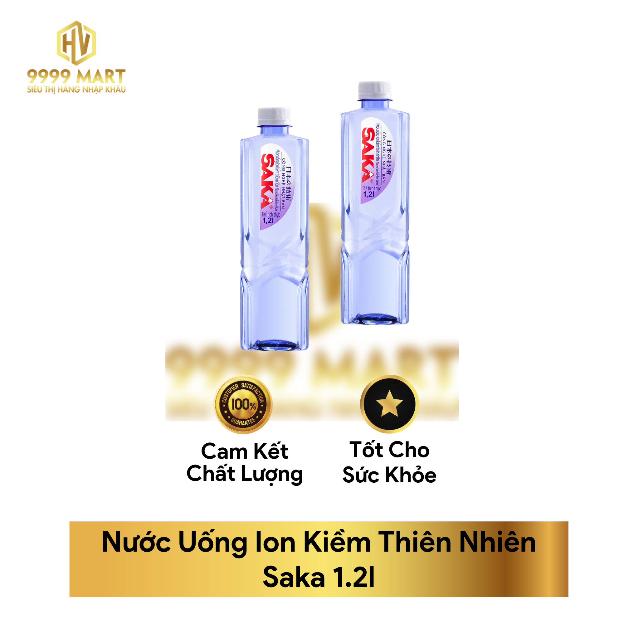  Nước Uống Ion Kiềm Thiên Nhiên Saka 1.2l 
