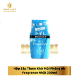  Hộp Sáp Thơm Khử Mùi Phòng Air Fragrance Nhật 200ml 
