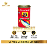  Cá Mòi 3 Cô Gái Thái Lan 155gr 