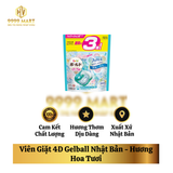  Viên Giặt 4D Gelball Nhật Bản 