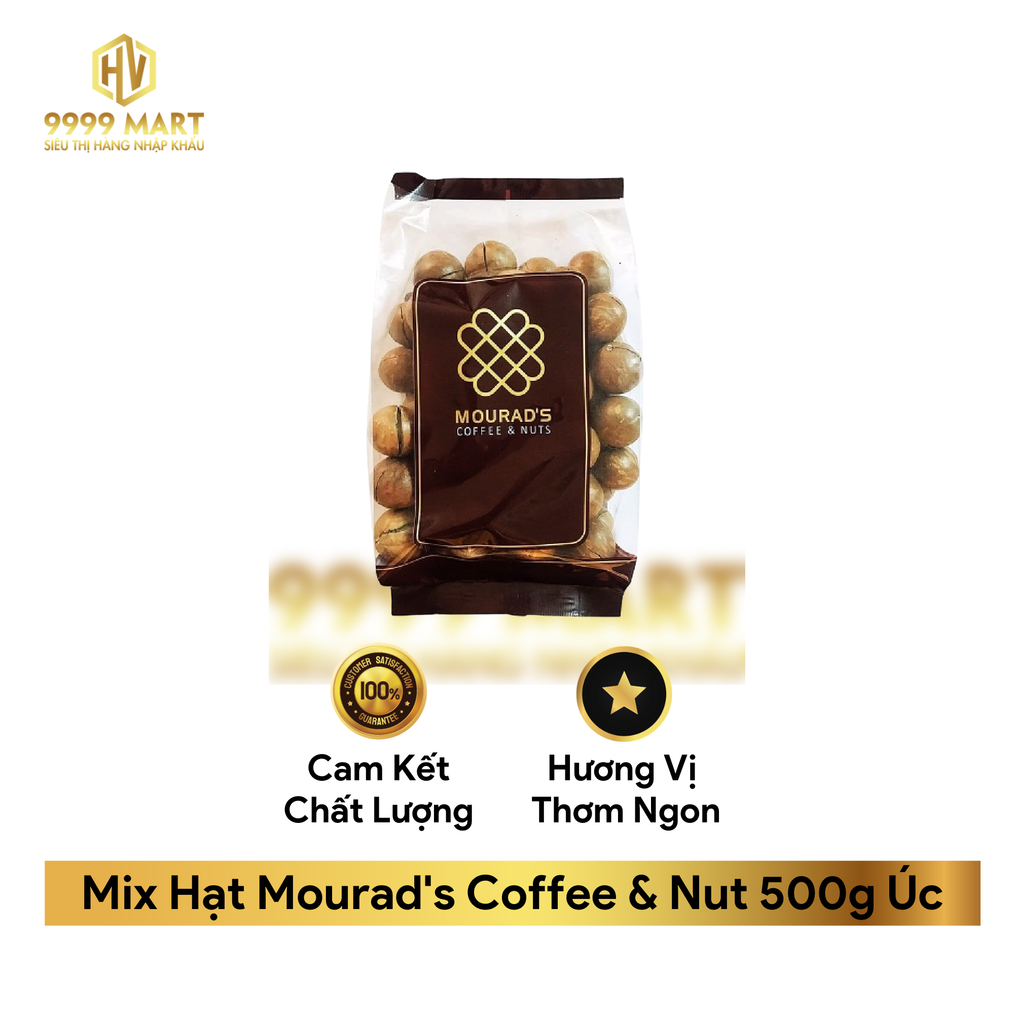  Mix Hạt Mourad's Coffee & Nut 500g Úc 
