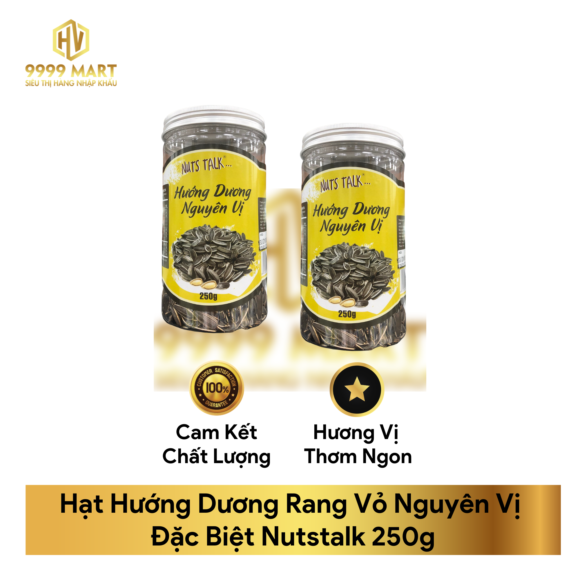  Hạt Hướng Dương Rang Vỏ Nguyên Vị Đặc Biệt Nutstalk 250g 