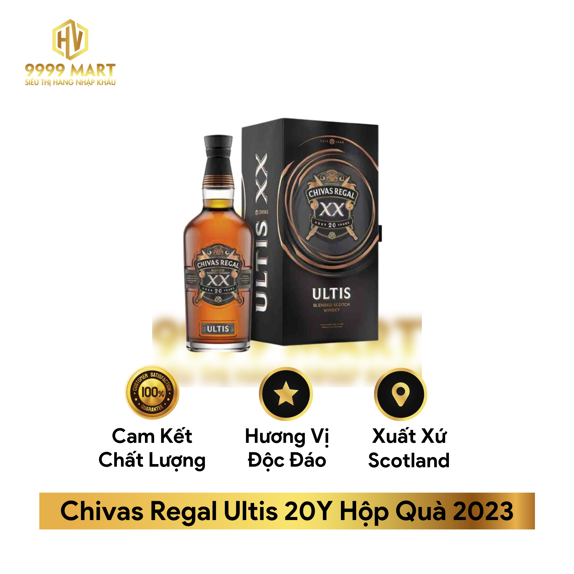  Chivas Regal Ultis 20Y Hộp Quà 2023 